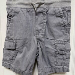 OshKosh B'gosh Light Gray Cargo Shorts